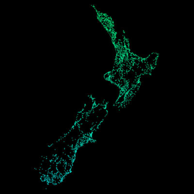 New Zealand Dots Design